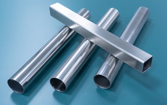 Stainless steel pipes with different sizes in different areas